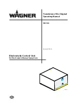 Предварительный просмотр 1 страницы WAGNER VM 500 Translation Of The Original Operating Manual