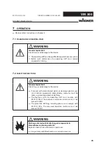 Предварительный просмотр 26 страницы WAGNER VM 500 Translation Of The Original Operating Manual