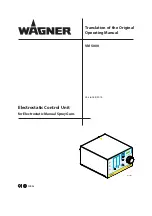 WAGNER VM 5000 Operating Manual preview