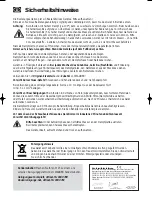 Preview for 3 page of WAGNER W 15 Safety Instructions