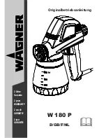 WAGNER W 180 P Original Instructions Manual предпросмотр