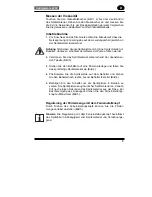 Preview for 9 page of WAGNER W 90 Safety Instructions