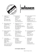 Предварительный просмотр 80 страницы WAGNER Wildcat 18-40 Translation Of The Original Operating Manual