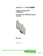 Предварительный просмотр 1 страницы WAGO 750-454 Manual