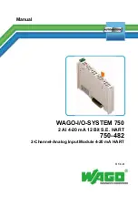 Предварительный просмотр 1 страницы WAGO 750-482 Manual