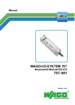 WAGO 757-801 Manual preview