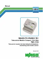 Предварительный просмотр 1 страницы WAGO 761-113 Manual