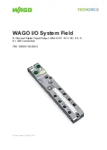 Предварительный просмотр 1 страницы WAGO 765-1205/0100-0000 Manual