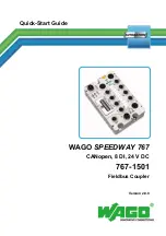 WAGO 767-1501 Quick Start Manual предпросмотр