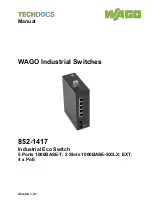 WAGO 852-1417 Manual предпросмотр