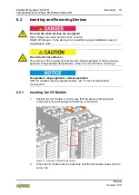 Предварительный просмотр 73 страницы WAGO I/O System 750 XTR 750-495/040-010 Manual