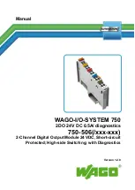 WAGO WAGO-I/O-SYSTEM 750-506 Manual preview