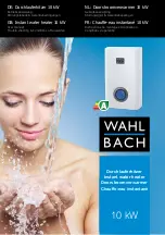 Wahl Bach 42320092 User Manual предпросмотр