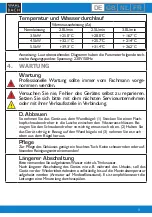 Preview for 11 page of Wahl Bach Mini E Series User Manual