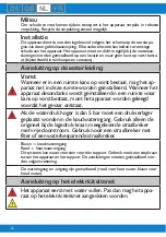 Preview for 26 page of Wahl Bach Mini E Series User Manual