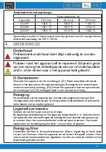 Preview for 31 page of Wahl Bach Mini E Series User Manual