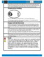 Preview for 19 page of Wahl Bach UTS15 User Manual