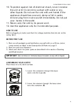 Preview for 5 page of WAHL James Martin ZX834 Manual