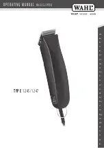 Wahl 1245 Operating Manual preview