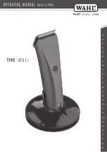 Wahl 1870Li Operating Manual preview