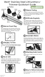 Wahl 3205 Quick Start Manual preview