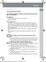 Preview for 3 page of Wahl 3402-0470 Operating Instructions Manual