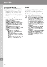 Предварительный просмотр 68 страницы Wahl 4314 Operating Instructions Manual