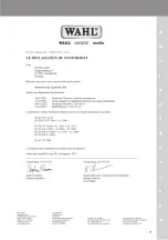 Preview for 71 page of Wahl 4330 Operating Manual