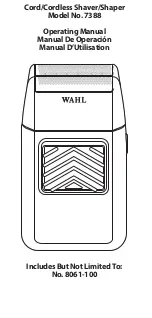 Wahl 7388 User Manual preview