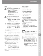 Preview for 73 page of Wahl 8467 Operating Instructions Manual