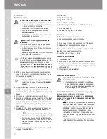 Preview for 78 page of Wahl 8467 Operating Instructions Manual