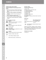 Preview for 86 page of Wahl 8467 Operating Instructions Manual