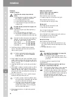 Preview for 88 page of Wahl 8467 Operating Instructions Manual