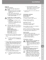 Preview for 93 page of Wahl 8467 Operating Instructions Manual