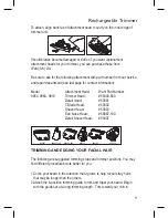 Preview for 11 page of Wahl 9854-800 Instructions For Use Manual