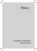 Wahl Academy Instructions Manual preview