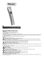 Preview for 1 page of Wahl BravMini Manual