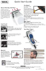 Preview for 1 page of Wahl Color Pro 79300-100 Quick Start Manual