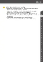 Preview for 11 page of Wahl DC152B01 Operating Manual