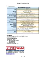 Preview for 12 page of Wahl DST500-FM User Manual