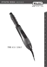 Wahl ED983T Operating Manual preview