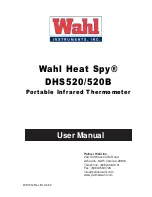 Wahl Heat Spy DHS520 User Manual preview