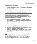 Preview for 7 page of Wahl James Martin ZX822 Manual