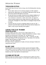 Preview for 6 page of Wahl Lithium Ion User Manual