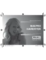 Wahl Maxpro ZX508 Instruction Booklet preview