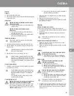 Preview for 45 page of Wahl Moser Prima Operating Instructions Manual