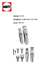 Wahl OMBI PACK 1481-0465 Quick Start Manual preview