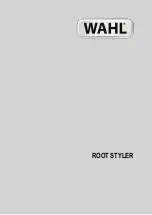 Wahl ROOT STYLER Manual preview