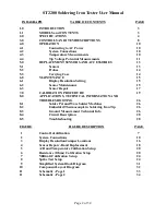 Preview for 2 page of Wahl ST2200 User Manual