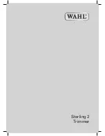 Wahl Sterling 2 Instructions Manual preview